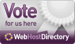 Vote for Hostmy1stweb.com in the web hosting directory